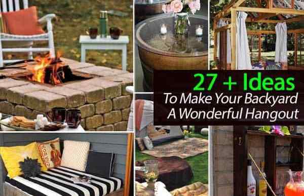 27 + ideas para hacer de tu patio trasero un lugar de reunión maravilloso