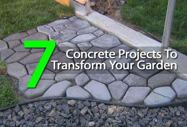 7 projetos concretos para transformar seu jardim