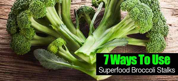 7 façons d'utiliser des tiges de brocoli superalimentaires