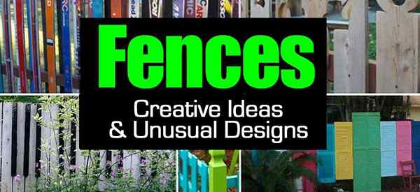 Zäune kreative Ideen und ungewöhnliche Designs