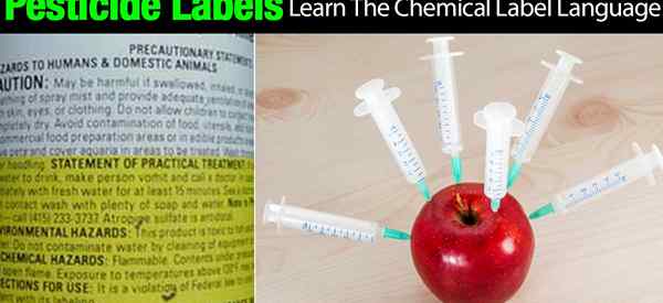 Pestizidbezeichnungen - Lernen Sie die chemische Etikettensprache lernen