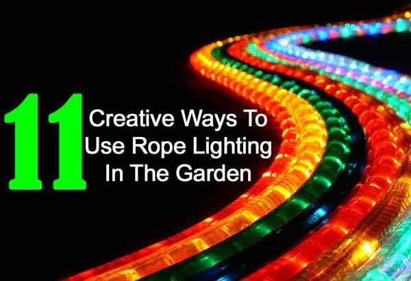 11 ideas creativas de luz de cuerda para su jardín