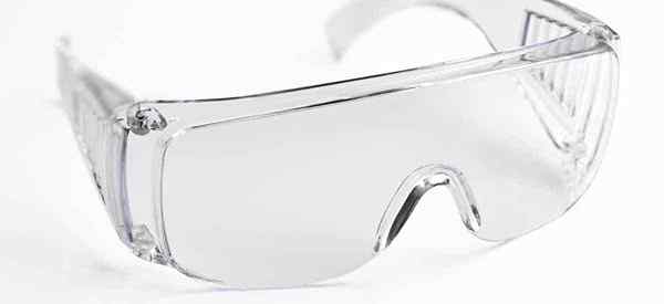 Gafas de seguridad PPE aprobado por OSHA para los ojos