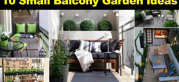 10 petits idées de jardin de balcon comment habiller votre balcon