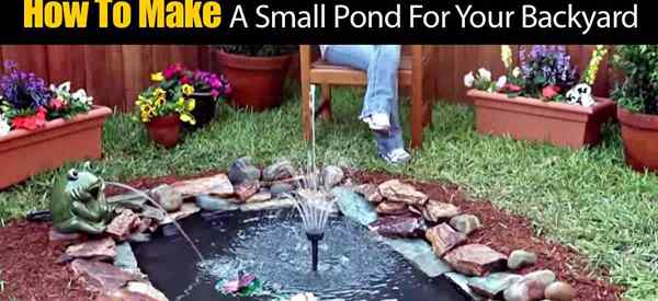 Cómo construir un estanque de patio trasero forrado de piedra, en cualquier lugar y guapo