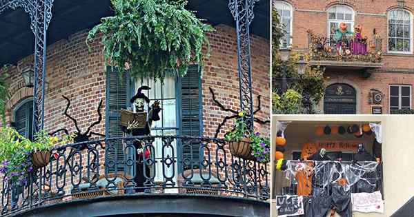 10 idées de décoration d'Halloween de balcon fantasmagorique
