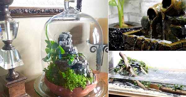 12 Fantastische DIY -Innenwasserfall Ideen