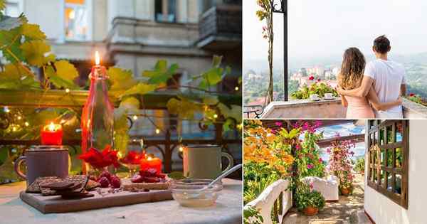 13 Niesamowite romantyczne pomysły na balkon