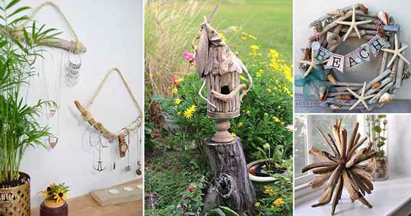 16 formidables projets de bricolage Driftwood pour la maison et le jardin