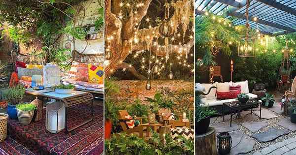 20 mejores ideas de diseño de jardín boho