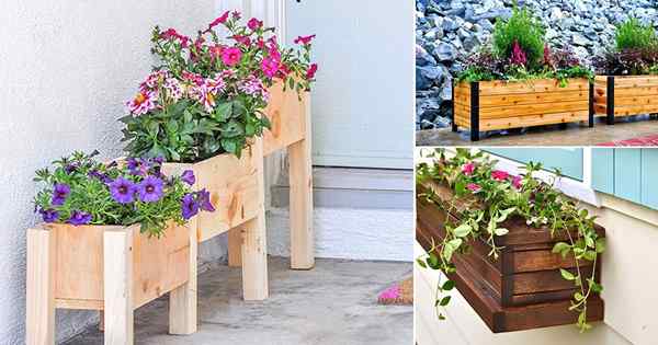 20 funktionale DIY Garden Box Ideen & Pläne