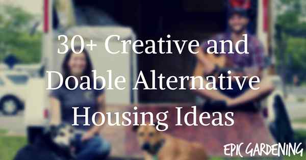 30+ kreatywne i wykonalne alternatywne pomysły mieszkaniowe