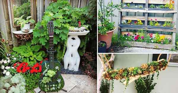 40+ Funky DIY Garden -Ideen zum Stehlen von Instagram