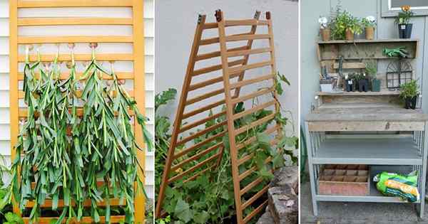 9 DIY Baby Crib Ideen | Verwendet für alte Babybetten im Garten