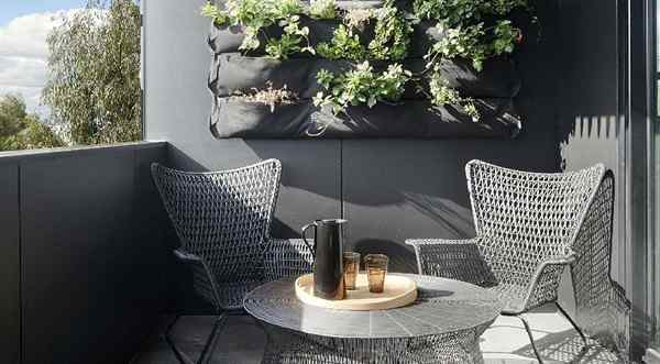 Balkon Wanddesign | 7 Balkon Innenbilder zur Inspiration