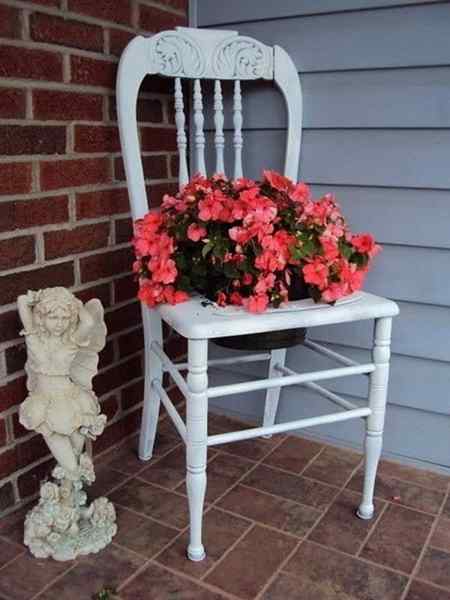 Wie man einen Stuhl Pflanzer macht | DIY Chair Pflanzer