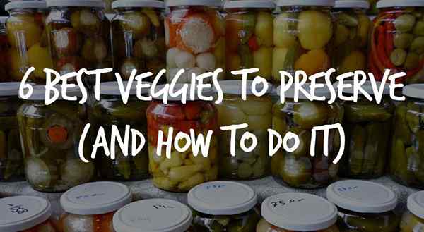 Les 10 meilleurs légumes à préserver (et comment le faire)