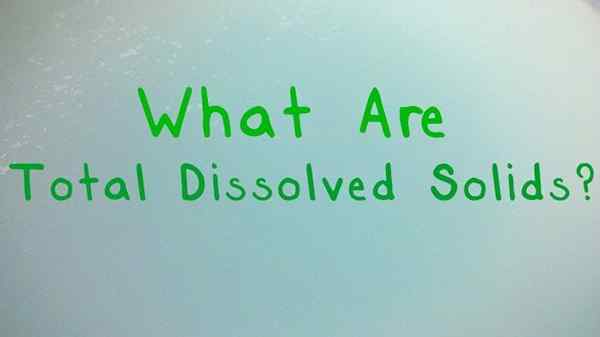 O que são sólidos dissolvidos totais?
