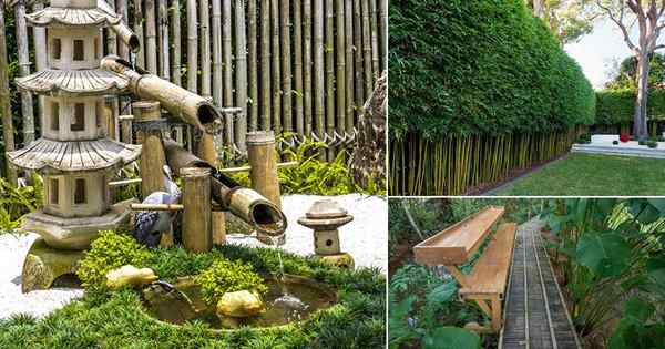 23 Fantastische Landschaftsgestaltung mit Bambusideen
