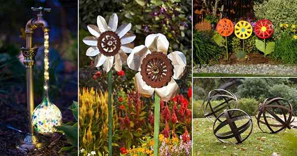 31 proyek ornamen taman DIY untuk mempercantik kebun Anda