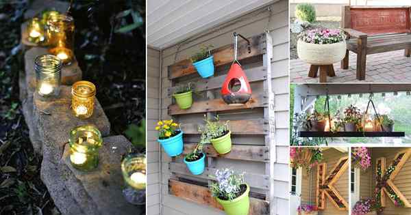 50 ideas de decoración de porche y patio de bricolaje con un presupuesto