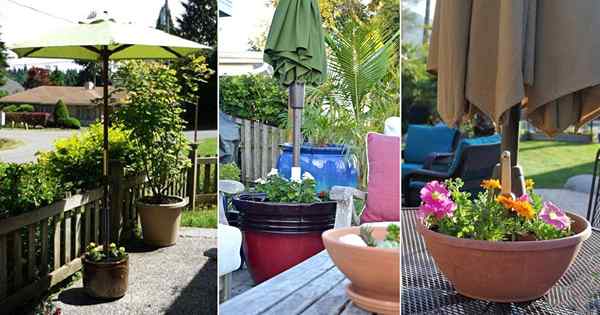 9 Diy Umbrella Stand Planter Ideas untuk tukang kebun