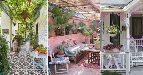 25 fabuleuses idées de décoration de porche avant avec plantes