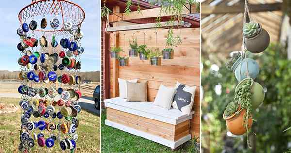 31 ideas de decoración colgantes para patio trasero y jardín