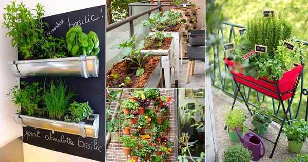 32 idées de jardin de cuisine au balcon avec des photos