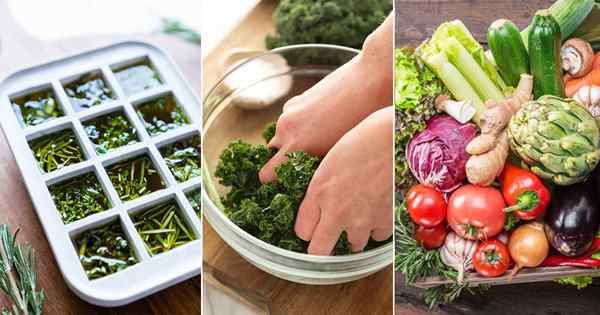 17 Hacks Genius untuk menjaga sayur -sayuran anda segar lebih lama