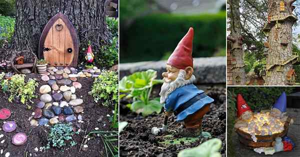 24 fantastiques idées de jardin de gnome bricolage