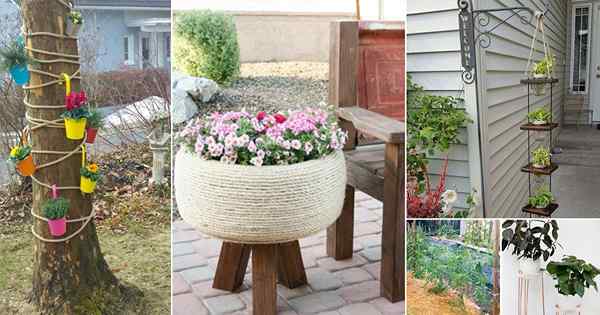 25 projets de corde bricolage et idées pour le jardin