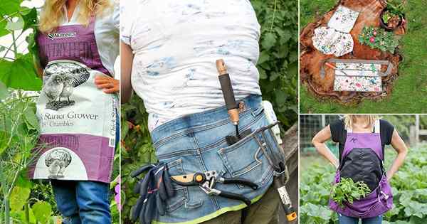 32 DIY Gardening Apron -Ideen, die Sie versuchen müssen